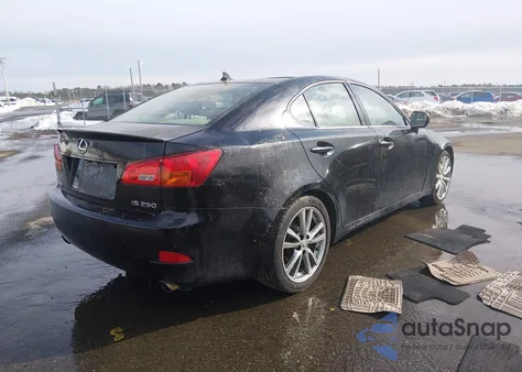 2008 Lexus Is 250 from USA, damaged, VIN JTHBK262082062195